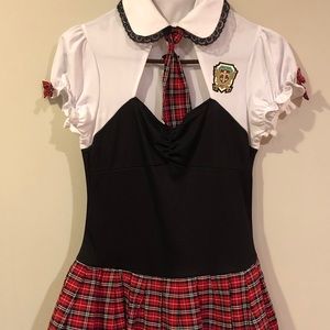 Cute School Girl Adult costume